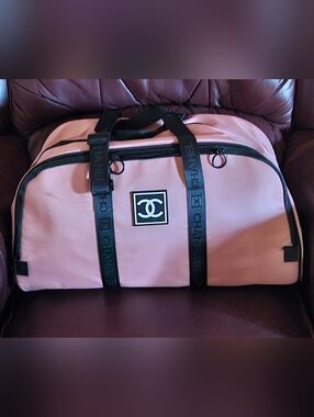 Pink Travel Duffle Bag